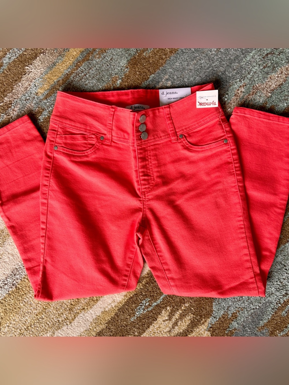 TJ MAXX d. jeans- High waist crop NWT